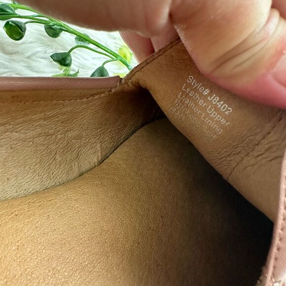 Madewell The Frances Leather Loafer in Pink Oyster Slip On Comfy Size 8.5 - Picture 8 of 11